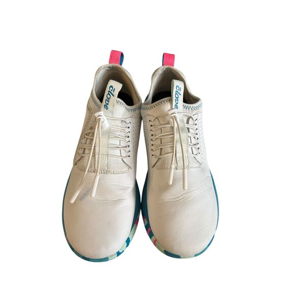 Women's Clove Classic Sneaker Size W8 White Nursing Healthcare Slip on - Picture 6 of 10